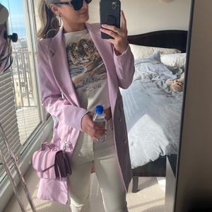 Lavender Blazer dress